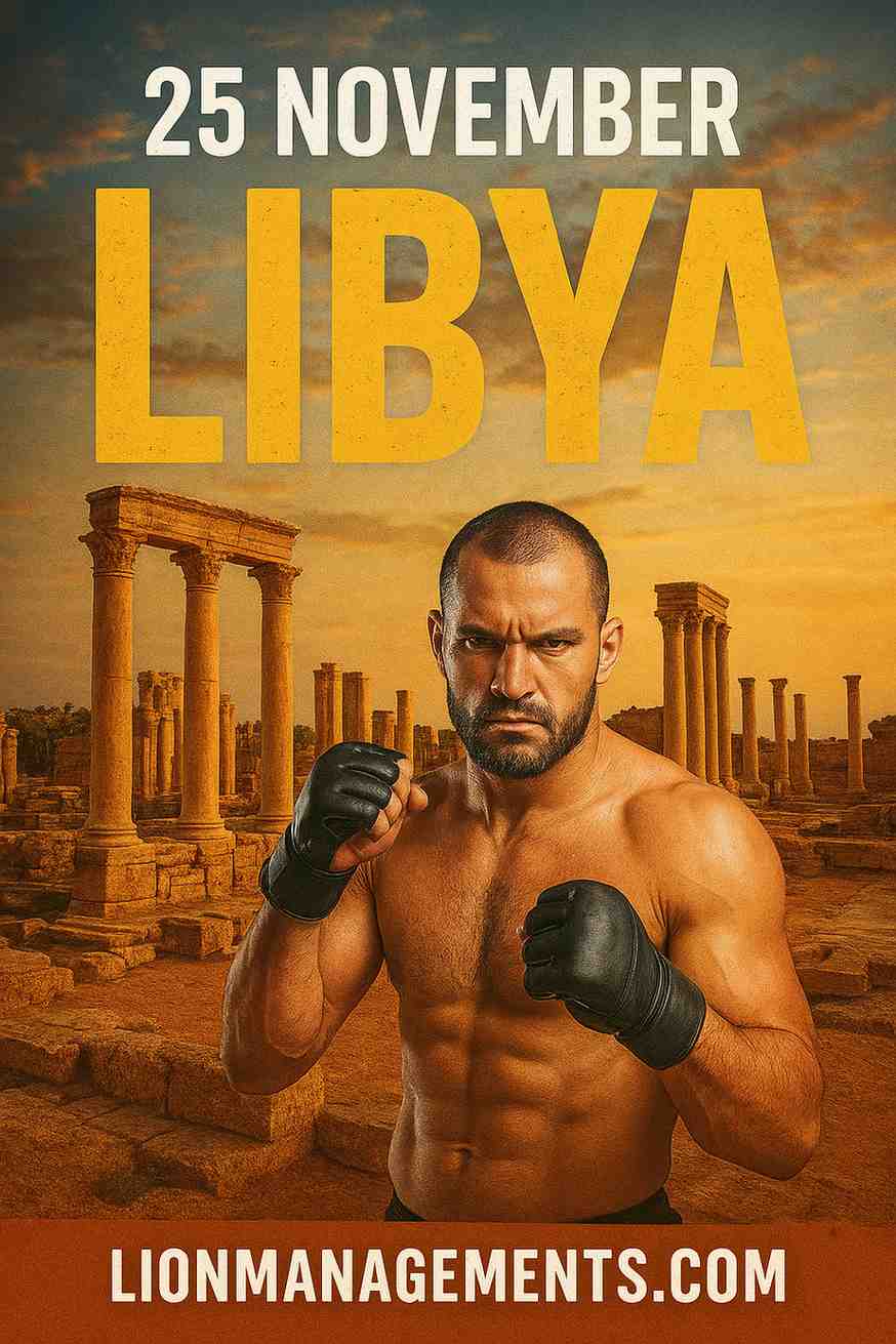 Upcoming Boxing Event – 25th November | Libya